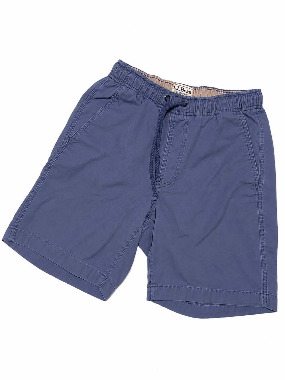 L.L.Bean Men's Classic Fit 100% Cotton Pull-On Shorts